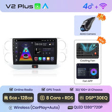 Load image into Gallery viewer, Junsun Wireless CarPlay Android Auto Radio For VOLKSWAGEN TIGUAN 2010 2011 2012-2017 Car Intelligent Systems RDS BT WiFi 2 din
