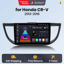 Load image into Gallery viewer, Junsun V1pro AI Voice 2 din Android Auto Radio For Honda CRV CR-V 2012-2016 Carplay Car Multimedia GPS 2din autoradio
