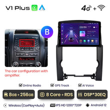 Lade das Bild in den Galerie-Viewer, Junsun V1pro AI Stimme 2 din Android Auto Radio Für Kia Sorento 2 XM 2009 - 2012 Carplay Auto Multimedia GPS 2din autoradio 
