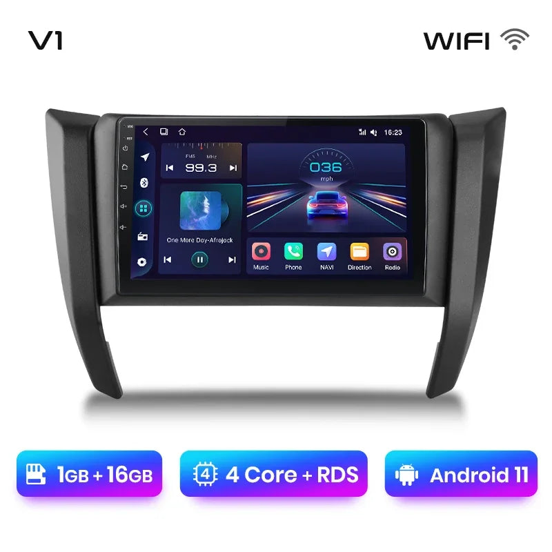 Junsun Wireless CarPlay Android Auto Radio For Nissan Navara Frontier NP300 4 D23 2014-2021 Car Intelligent Systems RDS BT WiFi