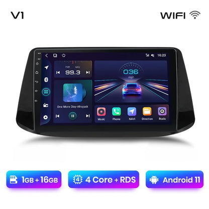 Junsun Wireless CarPlay Android Autoradio für Hyundai i30 2017 2018 Auto Intelligente Systeme RDS BT WiFi 2 Din 