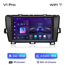 Load image into Gallery viewer, Junsun Wireless Android Auto Radio For Toyota Prius 2009-2016  4G Car Multimedia GPS 2din autoradio

