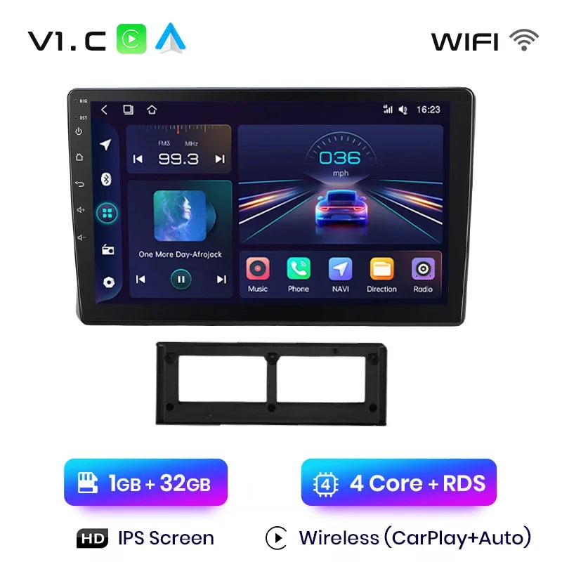 Junsun Wireless CarPlay Android Auto Radio For VW SANTANA 2000 BISTA 2003 2004-2011 Car Intelligent Systems RDS BT WiFi 2 din