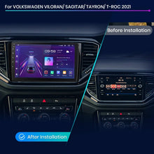 Load image into Gallery viewer, Junsun Wireless CarPlay Android Auto Radio For VW VILORAN SAGITAR TAYRON T-ROC 2021 Car Intelligent Systems RDS BT WiFi 2 din
