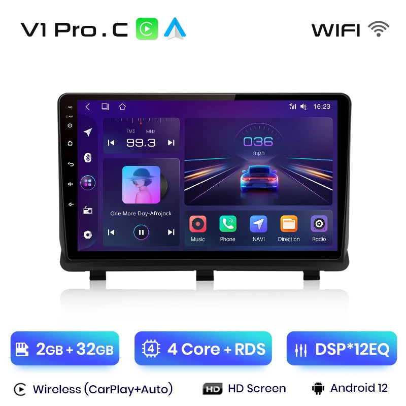 Junsun V1pro AI Voice Android Auto Radio For Opel Antara 2006 - 2017 Carplay 4G Car Multimedia GPS 2din autoradio