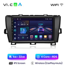 Load image into Gallery viewer, Junsun Wireless Android Auto Radio For Toyota Prius 2009-2016  4G Car Multimedia GPS 2din autoradio
