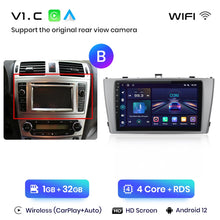 Load image into Gallery viewer, Junsun V1 Wireless CarPlay Android Auto Car Radio for Toyota Avensis T27 2008-2015 GPS Car Intelligent Systems Smart Autoradio

