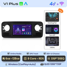 Load image into Gallery viewer, Junsun V1pro AI Voice 2 din Android Auto Radio For Mercedes-Benz Sprinter 2018-2022 Carplay Car Multimedia GPS 2din autoradio
