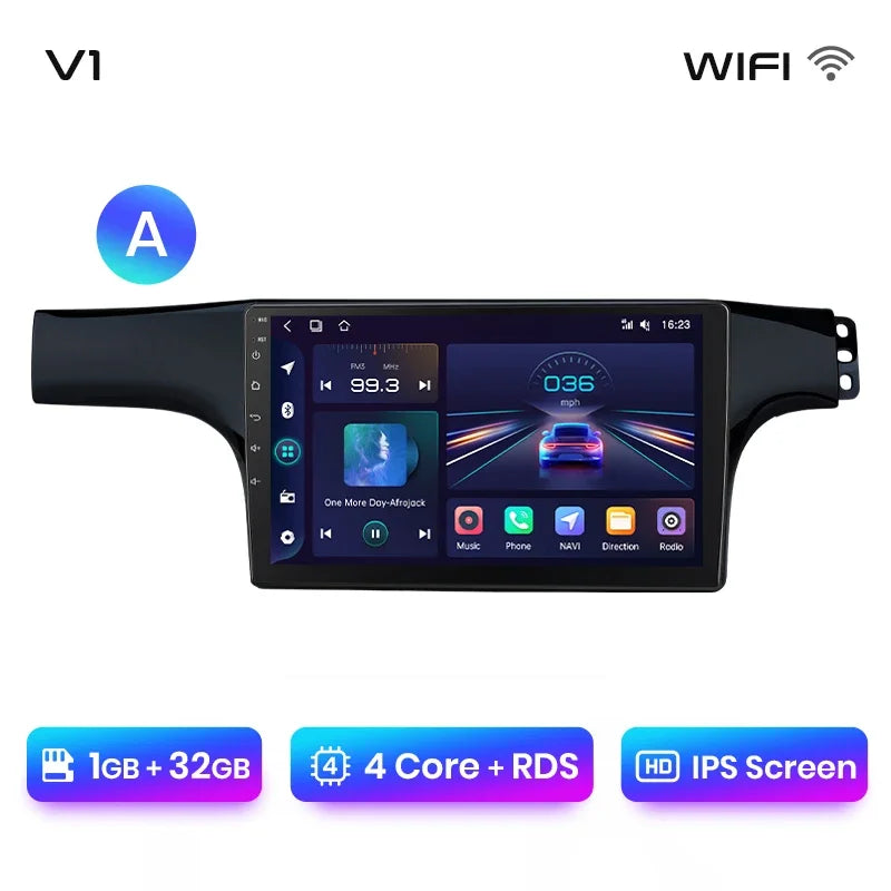 Junsun CarPlay inalámbrico Android Auto Radio para VOLKSWAGEN LAVIDA 2007 2008 2009 2010 Sistemas inteligentes para coche RDS BT WiFi 2 DIN 