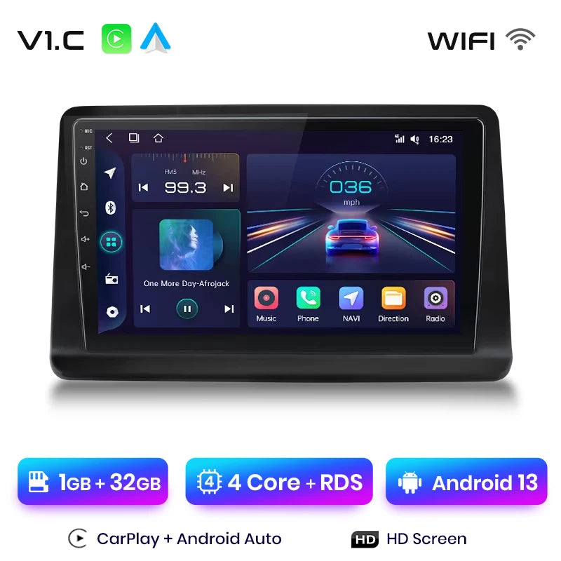 Radio Junsun V1 Plus para Mitsubishi Pajero 2 V20 V30 V40 (1991-2004), inalámbrica, CarPlay, Android Auto, 2 DIN, DVD. 