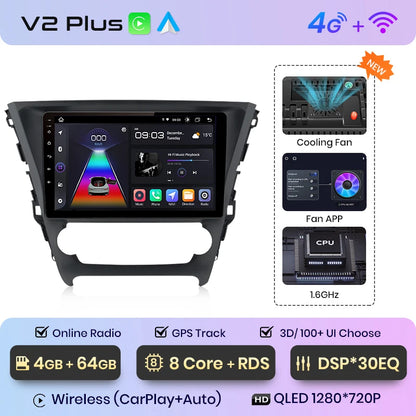 Junsun V1pro AI Voice Android Auto Radio para Toyota Avensis 2018-2020 Carplay 4G Car Multimedia GPS 2DIN Autoradio 