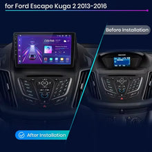 Junsun V1 pro 2 DIN Android Auto Radio para Ford Escape Kuga 2 C-MAX 2013-2016 Carplay 4G Car Multimedia GPS 2 DIN Autoradio 