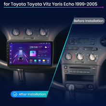 Lade das Bild in den Galerie-Viewer, Junsun V1pro Android Auto Radio für Toyota Vitz XP10 Yadditif Platz Echo 1999-2005 Carplay 4G Auto Multimedia GPS 2din autoradio 
