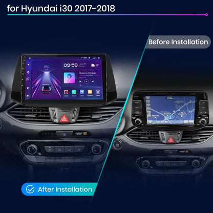 Junsun Wireless CarPlay Android Autoradio für Hyundai i30 2017 2018 Auto Intelligente Systeme RDS BT WiFi 2 Din 