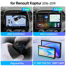 Junsun Wireless CarPlay Car Radio For Renault Kaptur 2016 2017 2018 2019 Android Multimedia