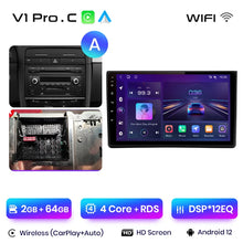 Load image into Gallery viewer, Junsun V1 AI Voice Wireless CarPlay Android Auto Radio For Audi A4 B6 2000-2009 Car Multimedia GPS 2din autoradio
