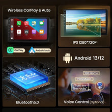 Load image into Gallery viewer, Junsun Wireless CarPlay Android Auto Radio For VOLKSWAGEN TIGUAN 2010 2011 2012-2017 Car Intelligent Systems RDS BT WiFi 2 din
