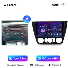 Load image into Gallery viewer, Junsun V1 AI Voice Wireless CarPlay Android Auto Radio For BMW 1-Series 1 Series E87 E81 E82 E88 2004-2011 4G Car Multimedia GPS
