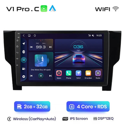 Junsun CarPlay inalámbrico Android Auto Radio para VOLKSWAGEN PASSAT 2019 Sistemas inteligentes para coche RDS BT WiFi 2 DIN 