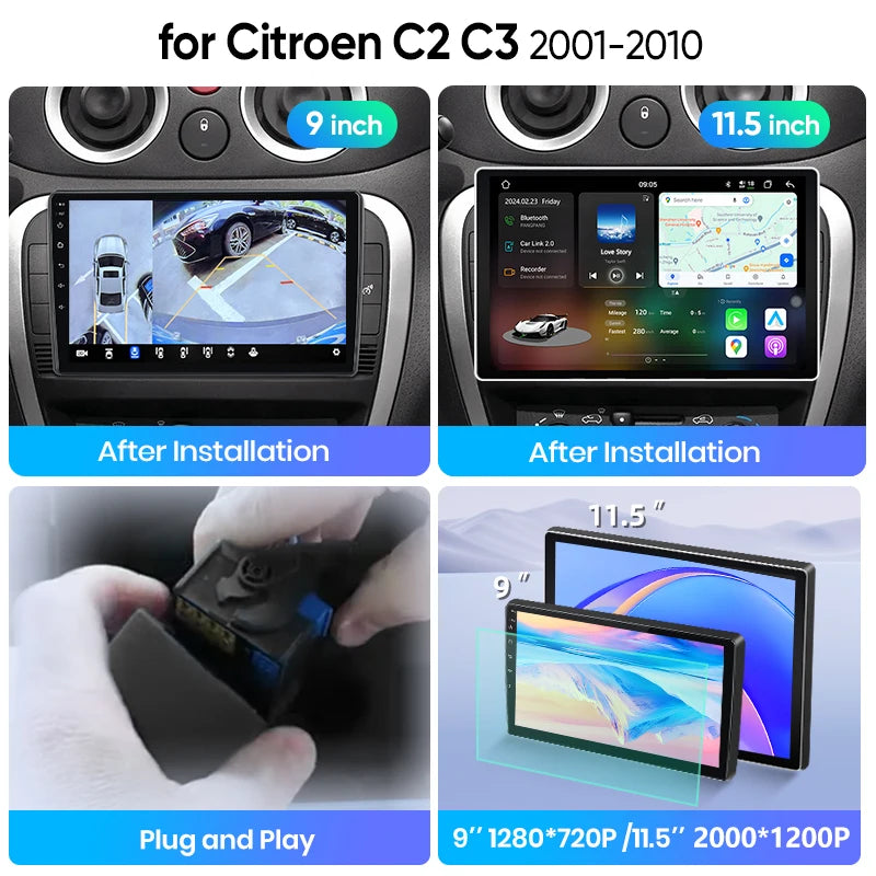 Junsun Wireless CarPlay Car Radio For Renault Master 2019 2020 2021 2022 Android Multimedia