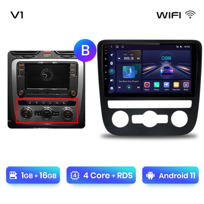 Junsun V1pro AI Stimme 2 din Android Auto Radio Für VW Volkswagen Scirocco 2008-2013 Carplay 4G Auto Multimedia GPS 2din autoradio 