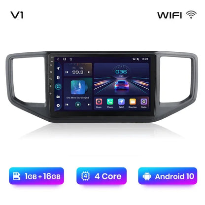 Junsun CarPlay inalámbrico Android Auto Radio para VOLKSWAGEN AMAROK 2017 Sistemas inteligentes para coche RDS BT WiFi 2 DIN 