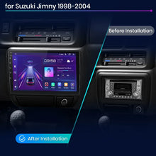 Junsun CarPlay inalámbrico Android Auto Radio para Suzuki Jimny 1998 1999 2000 2001-2004 Sistemas inteligentes para coche RDS BT WiFi 2 DIN 