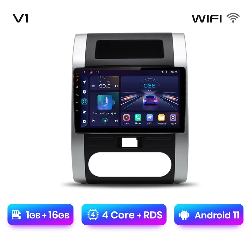 Junsun V1pro AI Voice 2 DIN Android Auto Radio para Nissan x trail t31 2008-2012 Carplay 4G Car Multimedia GPS 2 DIN Autoradio 