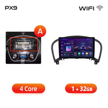 Cargar imagen en el visor de la galería, AWESAFE PX9 Car Radio Autoradio for Nissan Juke YF15 2010-2014  Wireless Carplay Screen Android Auto Stereo GPS Navi FM RDS BT
