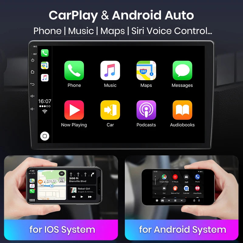 Radio Junsun Android 13 de 7 pulgadas para Renault, Dacia Duster, Sandero, Captur, Xray, Logan 2, CarPlay, Android Auto, sistemas inteligentes para coche. 
