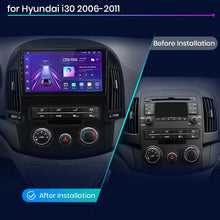 Cargar imagen en el visor de la galería, Junsun V1 AI Voice Wireless CarPlay Android Auto Radio For Hyundai I30 2006-2011 4G Car Multimedia GPS 2din autoradio
