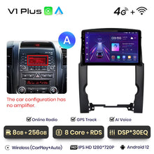 Lade das Bild in den Galerie-Viewer, Junsun V1pro AI Stimme 2 din Android Auto Radio Für Kia Sorento 2 XM 2009 - 2012 Carplay Auto Multimedia GPS 2din autoradio 
