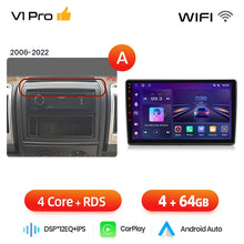 Cargar imagen en el visor de la galería, Junsun AI 4G LTE Wireless CarPlay Android Auto Car Radio For Fiat Ducato Peugeot Boxer Citroen Jumper 2006-2015 GPS Navi RDS FM
