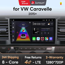 Lade das Bild in den Galerie-Viewer, Junsun Wireless CarPlay Android Autoradio für Volkswagen Caravelle 2015+ Auto Intelligente Systeme RDS BT WiFi 2 Din 
