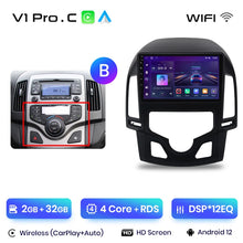 Cargar imagen en el visor de la galería, Junsun V1 AI Voice Wireless CarPlay Android Auto Radio For Hyundai I30 2006-2011 4G Car Multimedia GPS 2din autoradio
