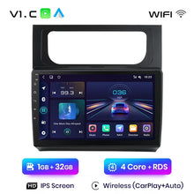 Load image into Gallery viewer, Junsun Wireless CarPlay Android Auto Radio For VOLKSWAGEN TOURAN 2011 2012 2013 -2015 Car Intelligent Systems RDS BT WiFi 2 din
