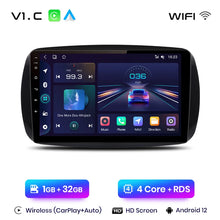 Load image into Gallery viewer, Junsun V1 AI Voice Wireless CarPlay Android Auto Radio for Mercedes Benz Smart 2016 Car Multimedia GPS 2din autoradio
