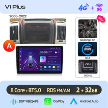 Cargar imagen en el visor de la galería, Junsun AI 4G LTE Wireless CarPlay Android Auto Car Radio For Fiat Ducato Peugeot Boxer Citroen Jumper 2006-2015 GPS Navi RDS FM
