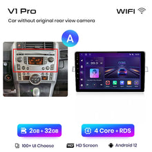 Load image into Gallery viewer, Junsun V1 AI Voice Wireless CarPlay Android Auto Radio for Toyota Verso R20 2009 - 2018 4G Car Multimedia GPS 2din autoradio
