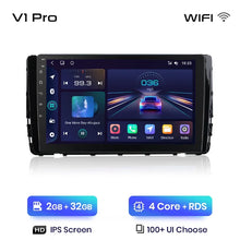 Load image into Gallery viewer, Junsun Wireless CarPlay Android Auto Radio For VW VILORAN SAGITAR TAYRON T-ROC 2021 Car Intelligent Systems RDS BT WiFi 2 din
