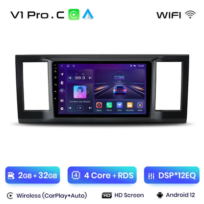 Junsun V1 AI Voice Wireless CarPlay Android Auto Radio For Volkswagen Caravelle 2015-2020 4G Car Multimedia GPS 2din autoradio