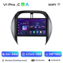 Lade das Bild in den Galerie-Viewer, Junsun V1pro AI Stimme 2 din Android Auto Radio Für Toyota RAV4 2003 2004 2005 Carplay 4G Auto Multimedia GPS 2din autoradio 
