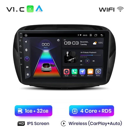 Radio Junsun inalámbrica CarPlay Android Auto para Honda Edix FRV 2004-2009, sistemas inteligentes para coche, RDS, Bluetooth, WiFi, 2 DIN 