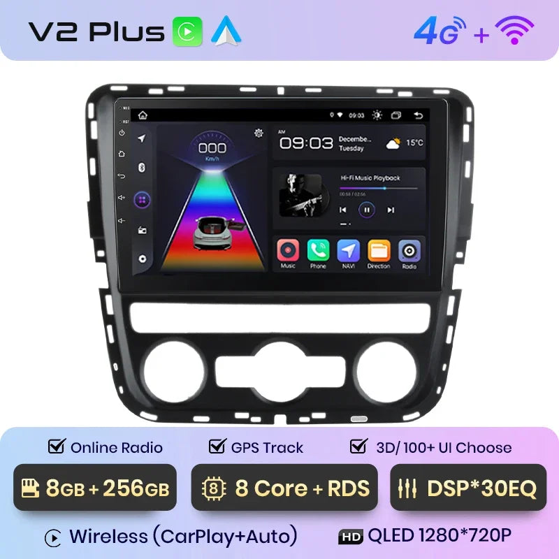 Junsun Drahtlose CarPlay Android Auto Radio Für VOLKSWAGEN PASSAT 2012 2013 2014 2015 Auto Intelligente Systeme RDS BT WiFi 2 din 