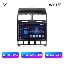 Load image into Gallery viewer, Junsun V1pro AI Voice 2 din Android Auto Radio for Volkswagen Touareg 2002-2010  Carplay 4G Car Multimedia GPS 2din autoradio
