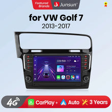 Cargar imagen en el visor de la galería, Junsun 9 inch Wireless CarPlay Android Auto Radio for Volkswagen VW Golf 7 2013-2017 Car Multimedia GPS autoradio
