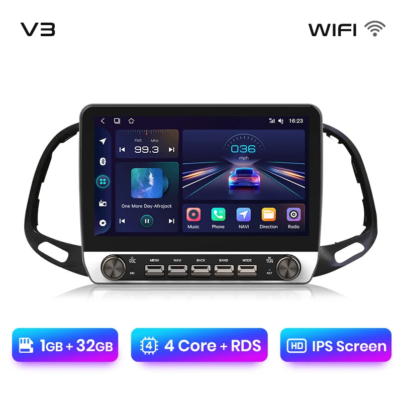 Junsun V3 Plus 2K Drahtlose CarPlay Android Auto Auto Intelligente Systeme Für Fiat Doblo 2016 2017 2018 2019 Autoradio 4G