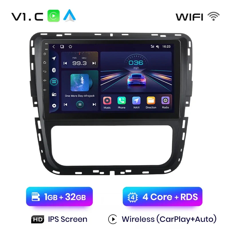 Junsun Wireless CarPlay Android Auto Radio For VOLKSWAGEN PASSAT 2012 2013 2014 2015 Car Intelligent Systems RDS BT WiFi 2 din