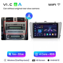 Load image into Gallery viewer, Junsun V1 Wireless CarPlay Android Auto Car Radio for Toyota Avensis T27 2008-2015 GPS Car Intelligent Systems Smart Autoradio
