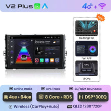 Cargar imagen en el visor de la galería, Junsun Wireless CarPlay Android Auto Radio For VOLKSWAGEN LAVIDA PLU 2018 Car Intelligent Systems RDS BT WiFi 2 din

